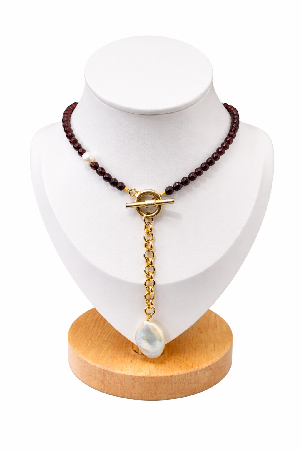 Gargantilla de Granadas y Perlas