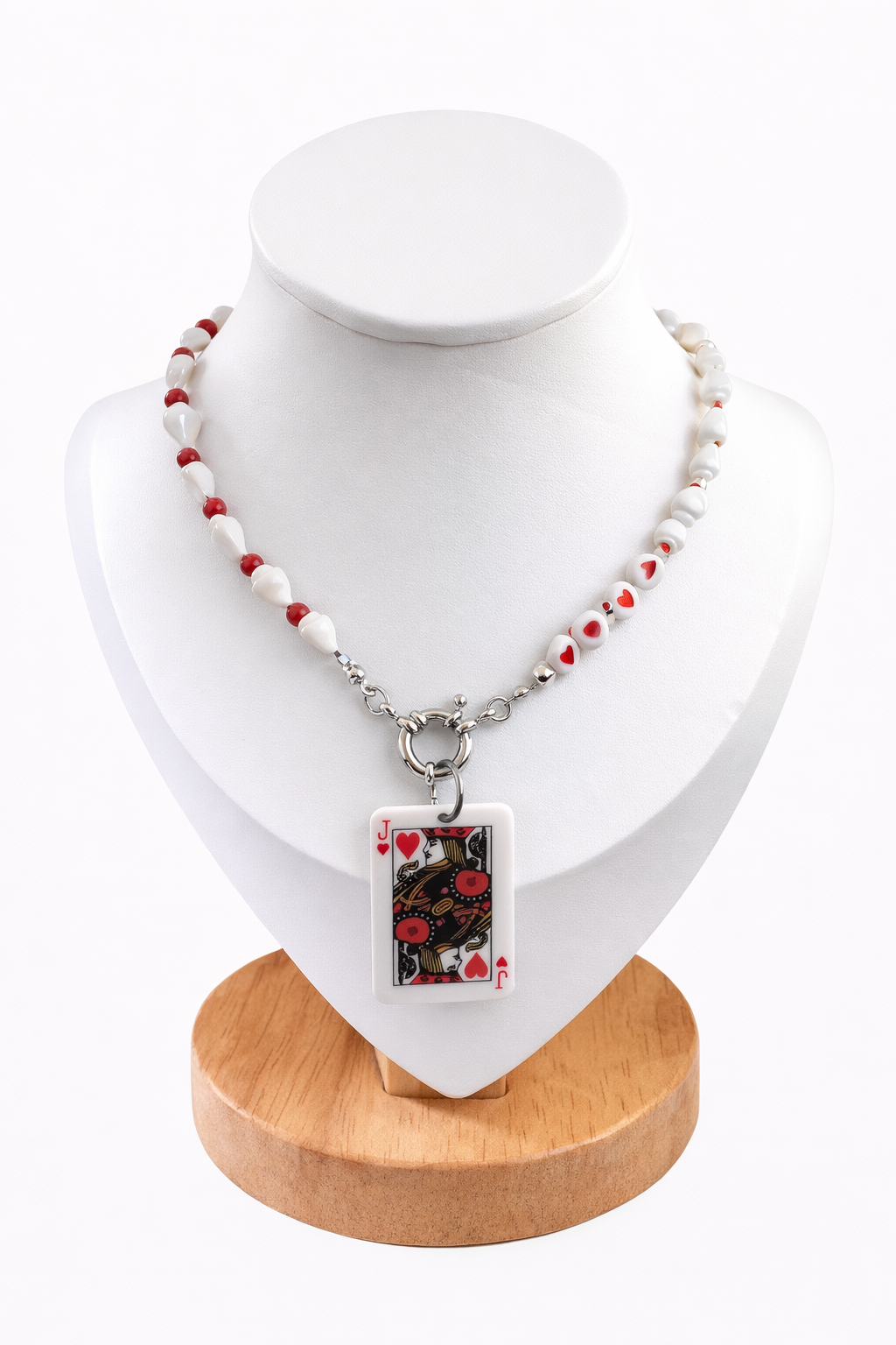 Collar de Caracoles y Coral