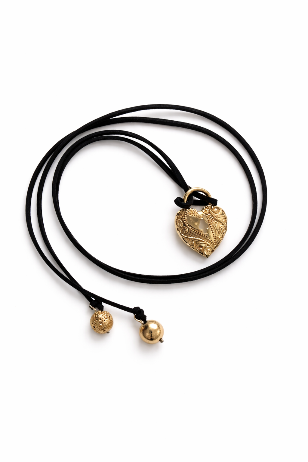 Сollar de Cordón de Gamuza con Dije